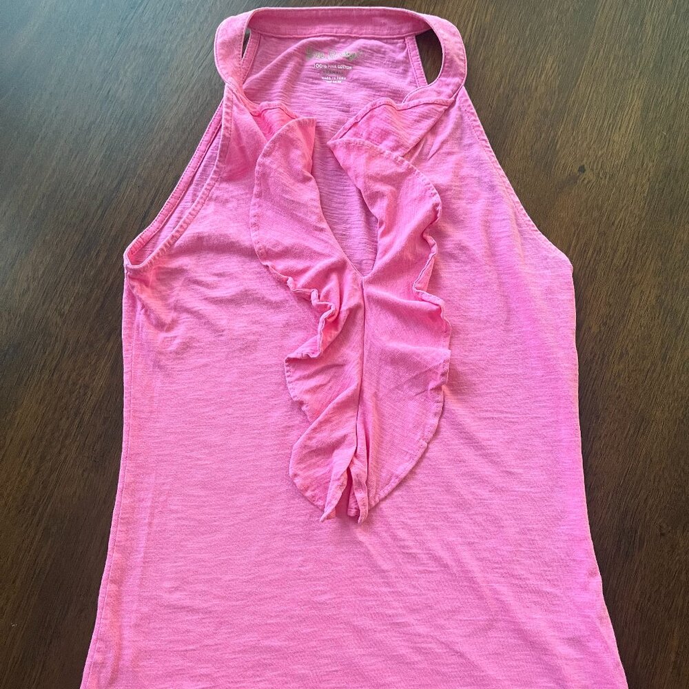 Lilly Pulitzer Shay Tank Top - Pink - XXS